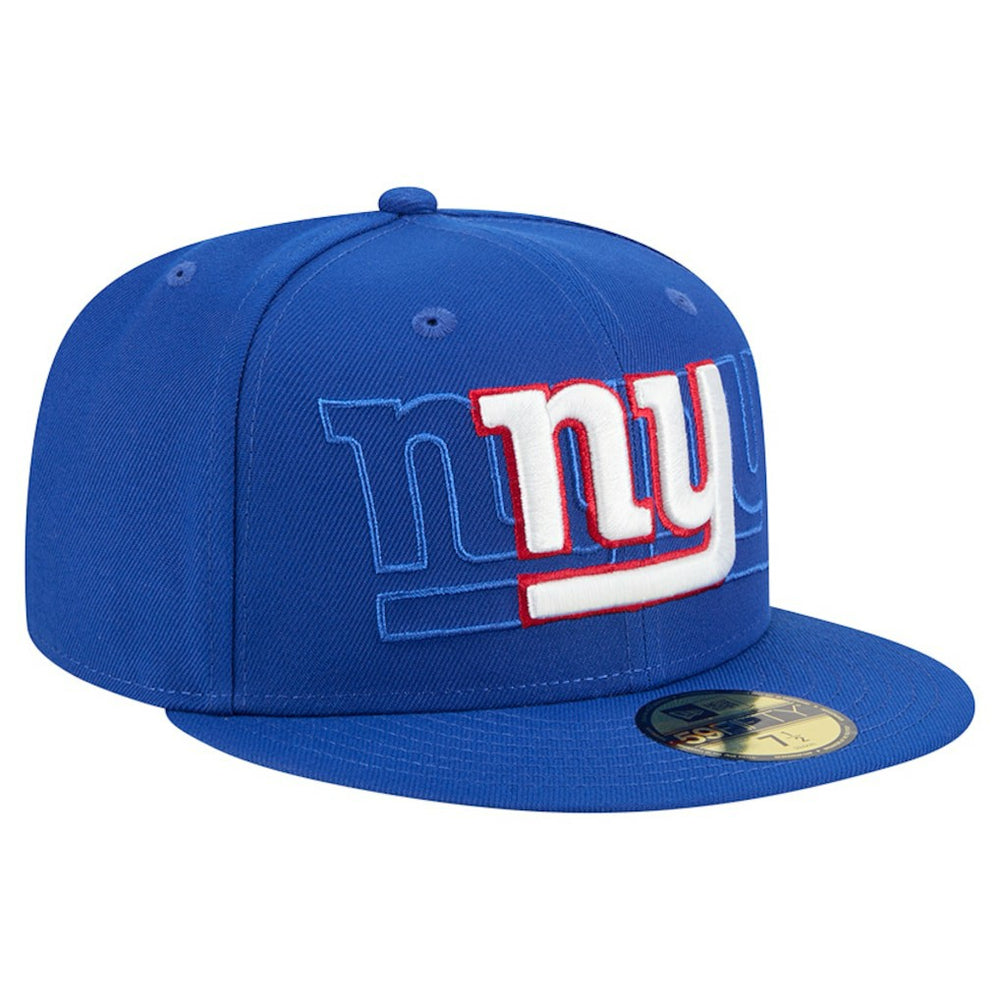 New York Giants New Era Tri-Hit 59FIFTY Fitted Hat - Royal - NFL