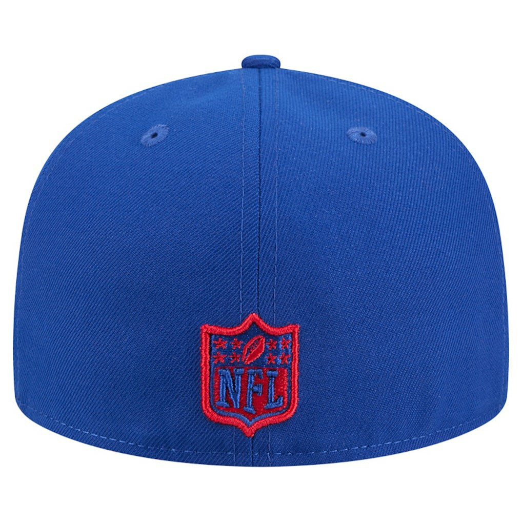 New York Giants New Era Tri-Hit 59FIFTY Fitted Hat - Royal - NFL