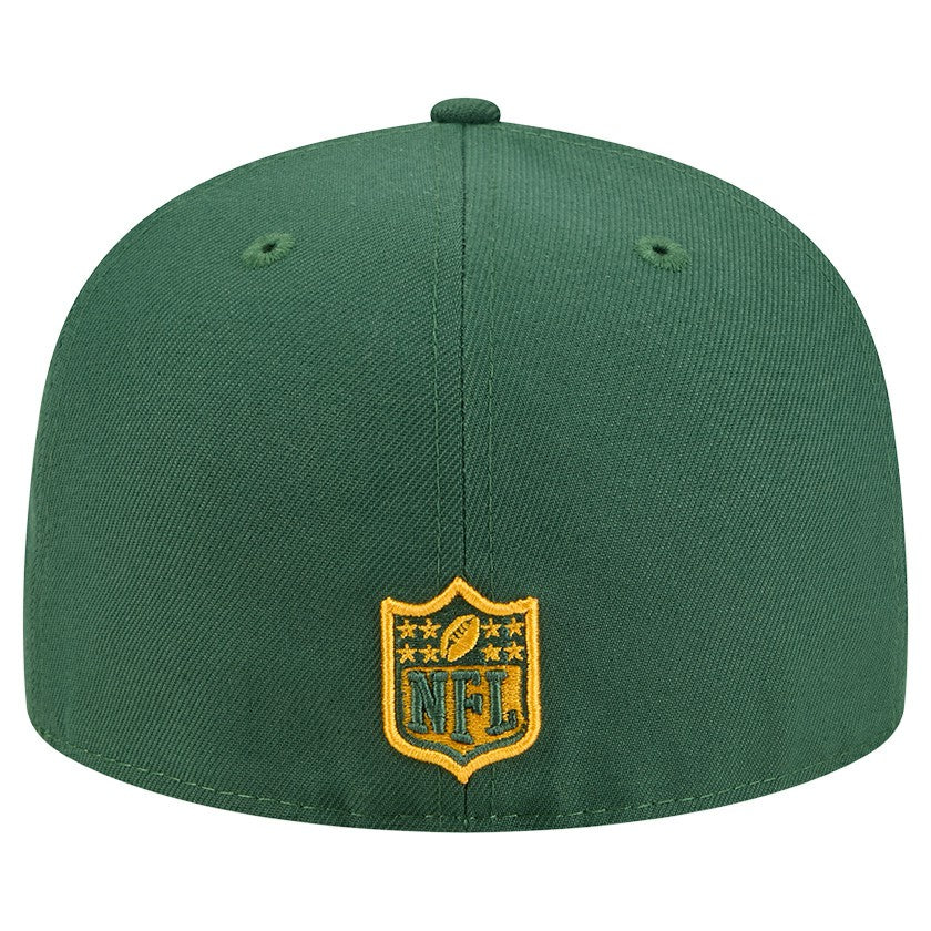 Green Bay Packers New Era Tri-Hit 59FIFTY Fitted Hat - Green - NFL