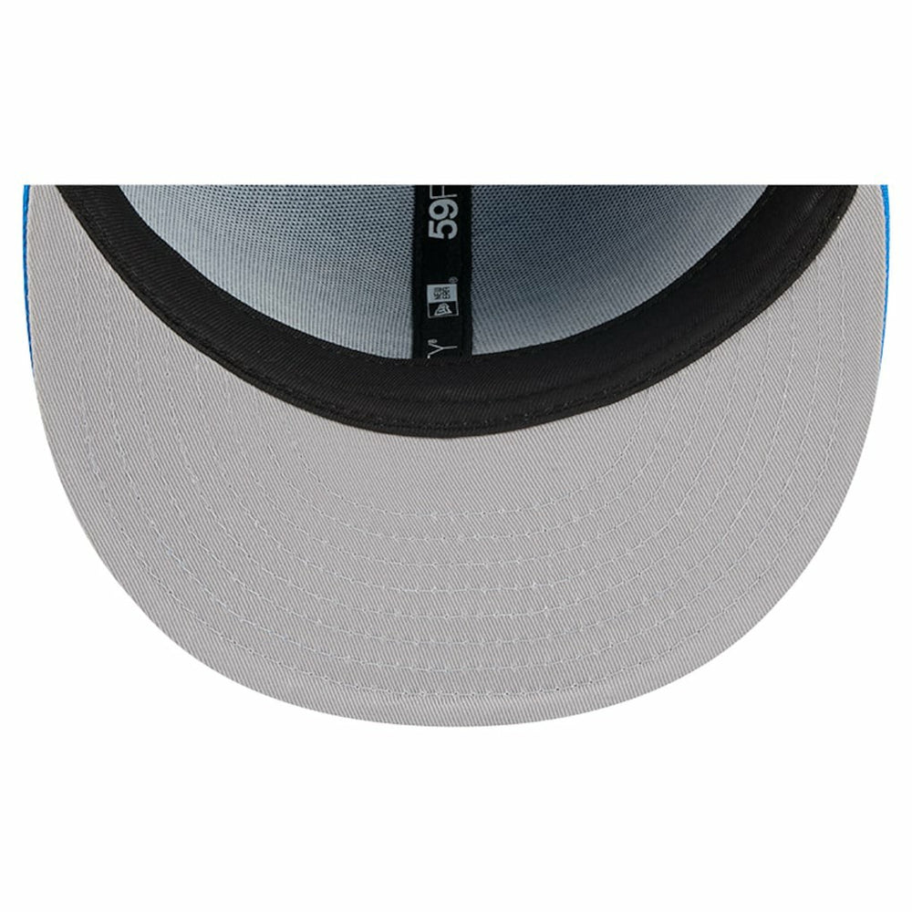 Detroit Lions New Era Tri-Hit 59FIFTY Fitted Hat - Blue - NFL