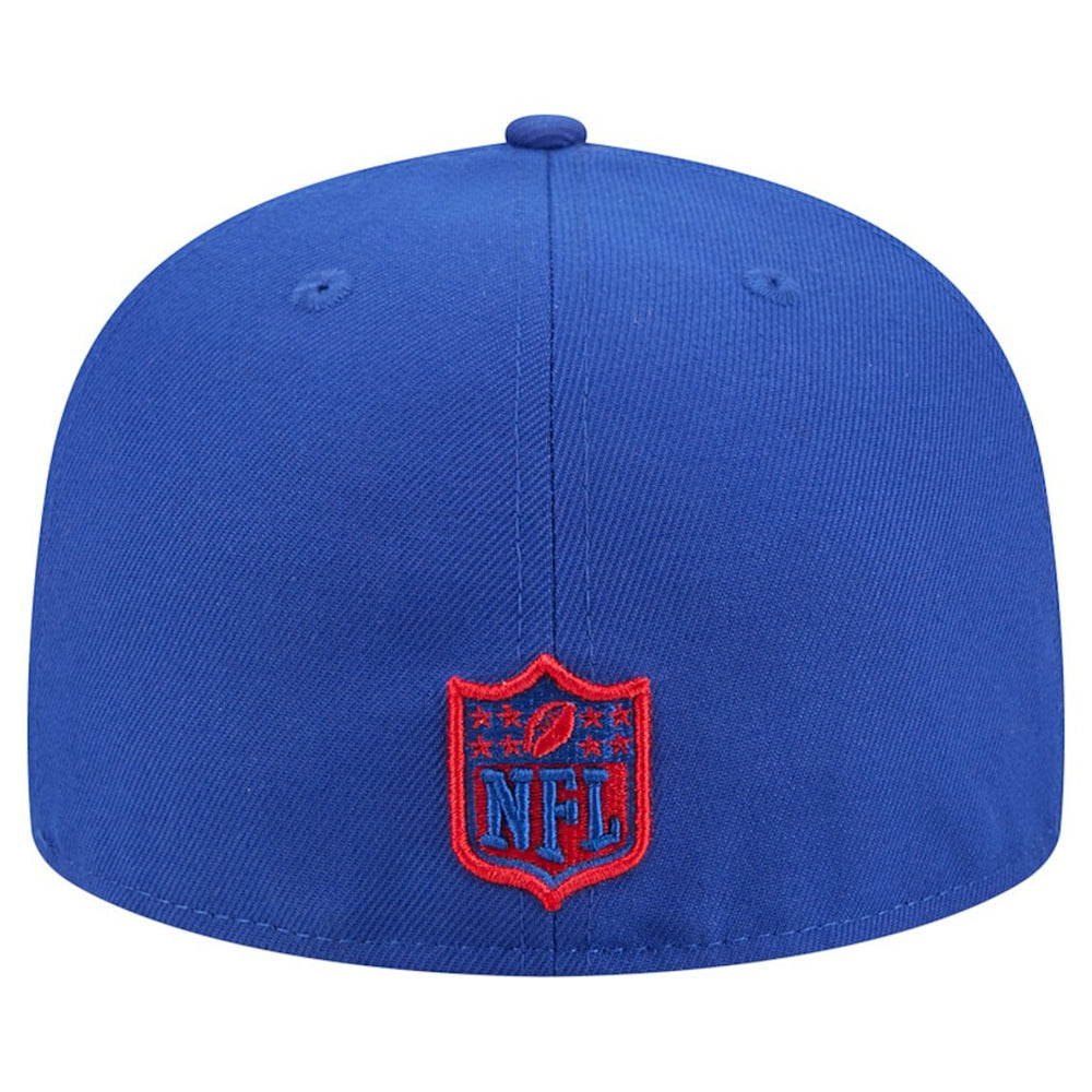 Buffalo Bills New Era Tri-Hit 59FIFTY Fitted Hat - Royal - NFL