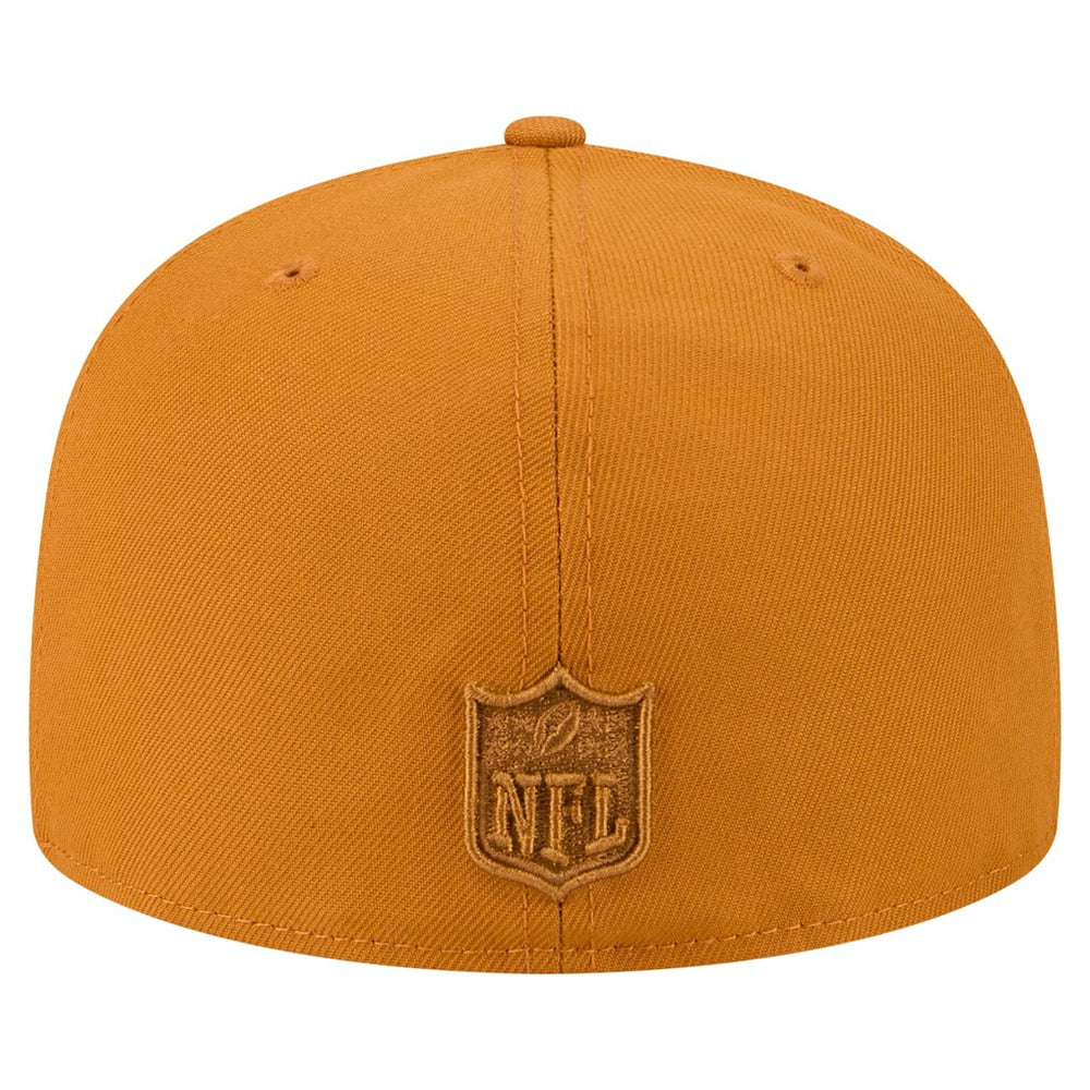 Miami Dolphins New Era Color Pack A-Frame 59FIFTY Fitted Hat - Brown - NFL