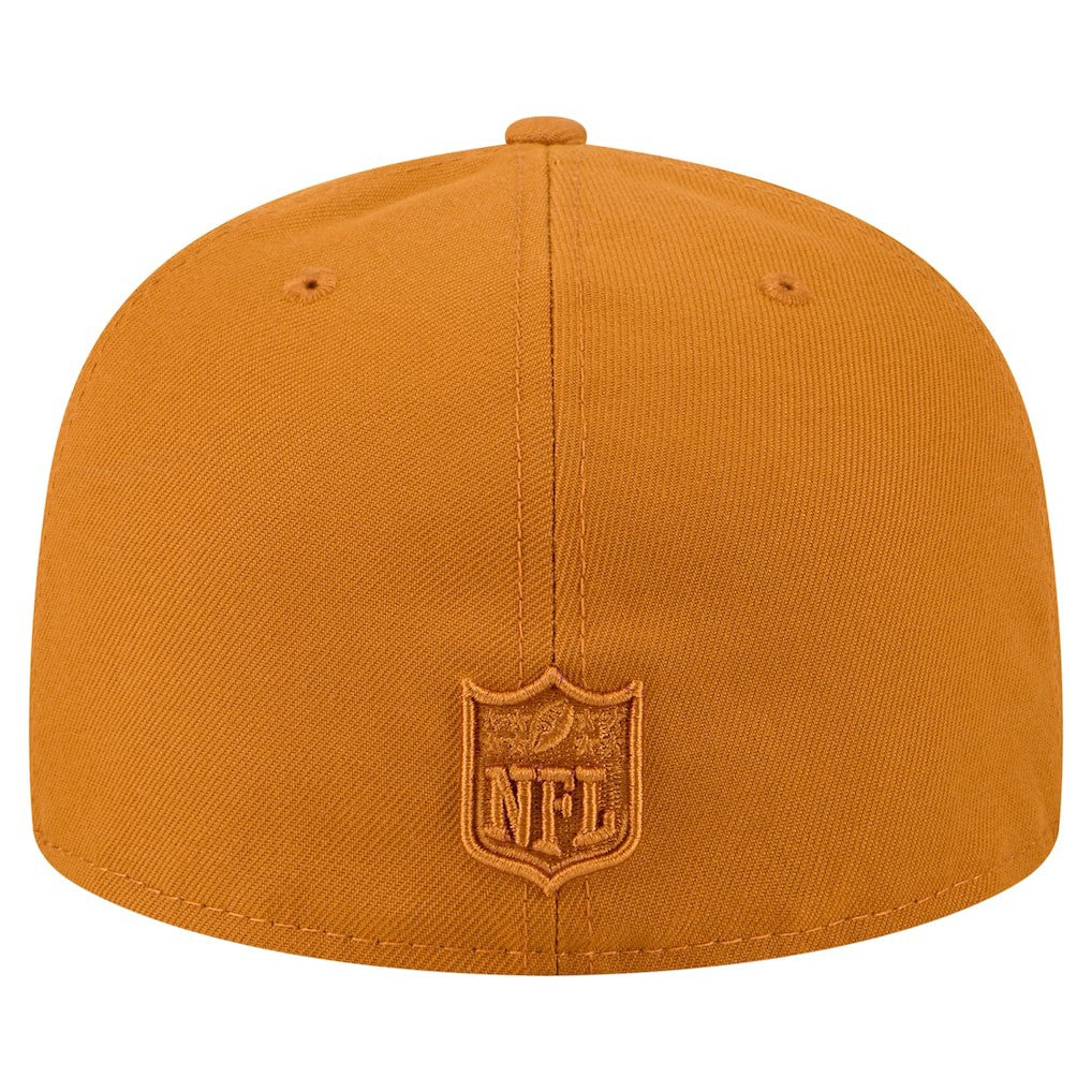 New York Giants New Era Color Pack A-Frame 59FIFTY Fitted Hat - Brown - NFL