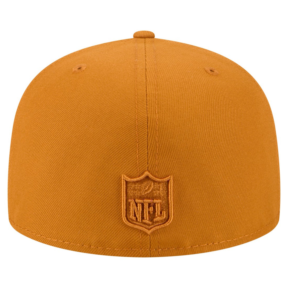 Green Bay Packers New Era Color Pack A-Frame 59FIFTY Fitted Hat - Brown - NFL