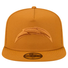 Los Angeles Chargers New Era Color Pack A-Frame 59FIFTY Fitted Hat - Brown - NFL