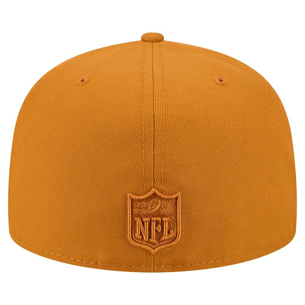 Los Angeles Chargers New Era Color Pack A-Frame 59FIFTY Fitted Hat - Brown - NFL