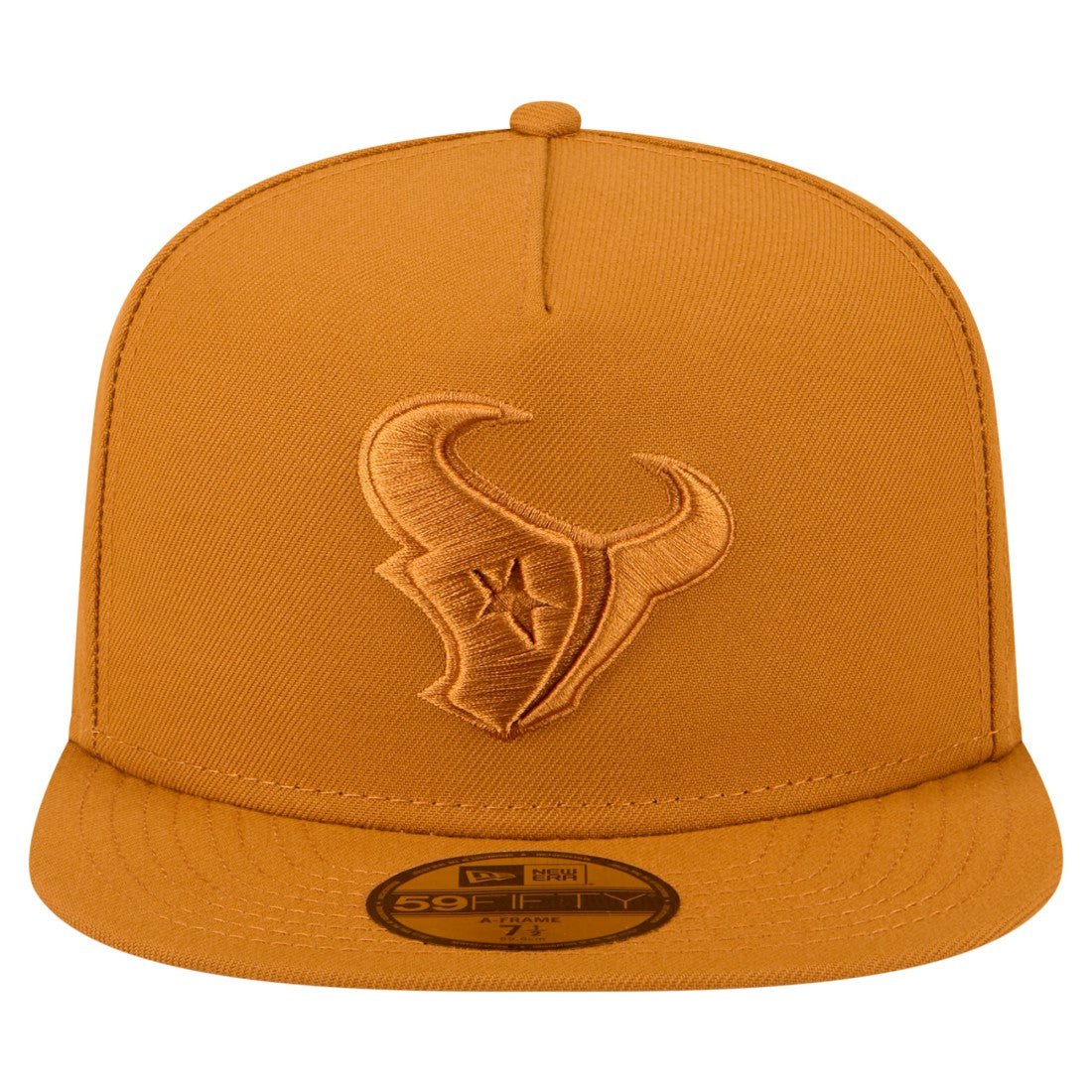 Houston Texans New Era Color Pack A-Frame 59FIFTY Fitted Hat - Brown - NFL