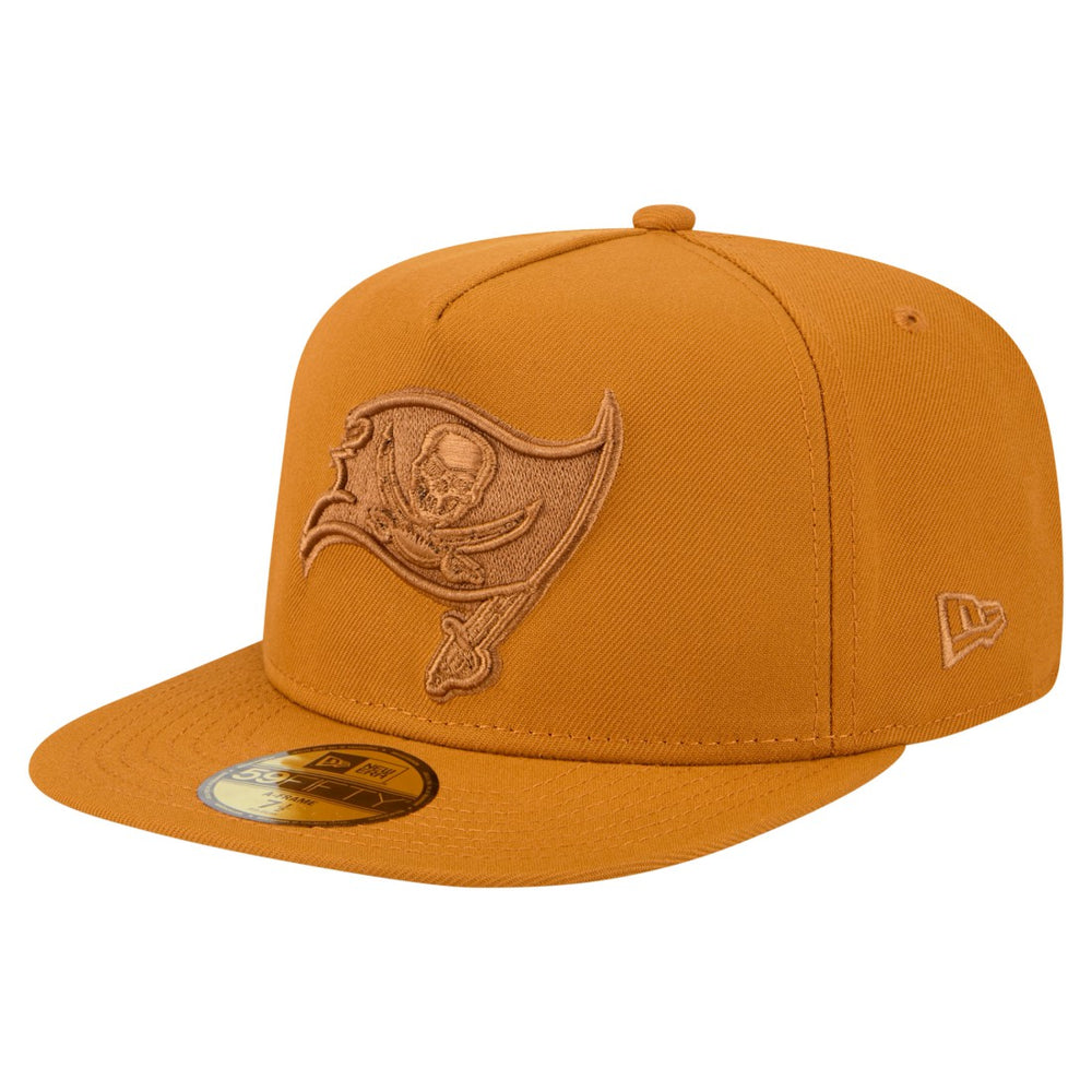 Tampa Bay Buccaneers New Era Color Pack A-Frame 59FIFTY Fitted Hat - Brown - NFL