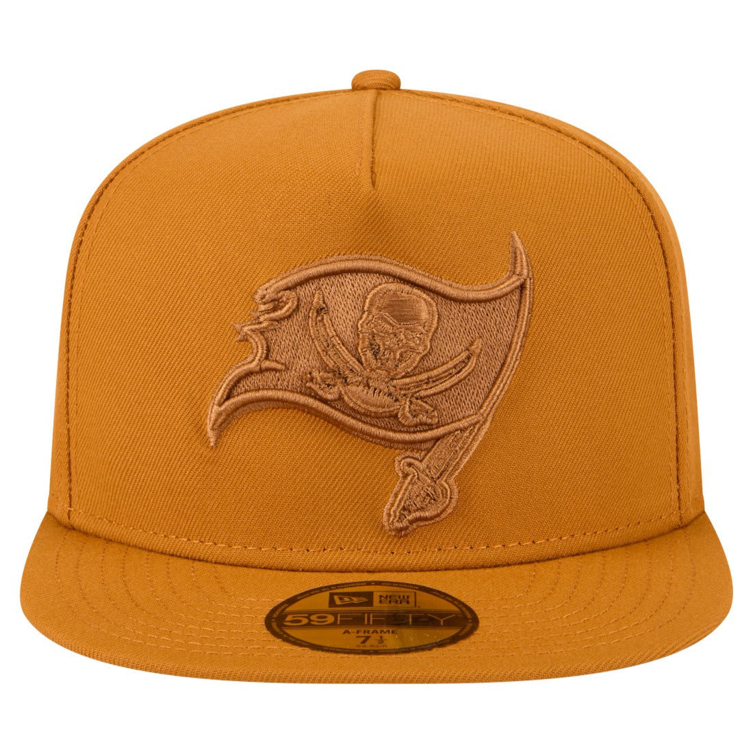 Tampa Bay Buccaneers New Era Color Pack A-Frame 59FIFTY Fitted Hat - Brown - NFL