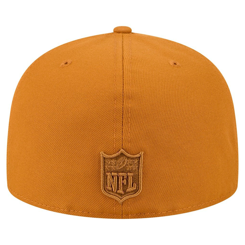 Pittsburgh Steelers New Era Color Pack A-Frame 59FIFTY Fitted Hat - Brown - NFL
