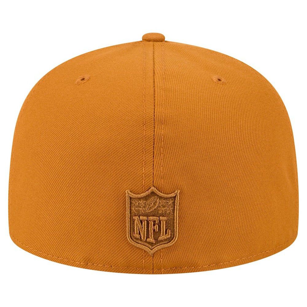 Pittsburgh Steelers New Era Color Pack A-Frame 59FIFTY Fitted Hat - Brown - NFL