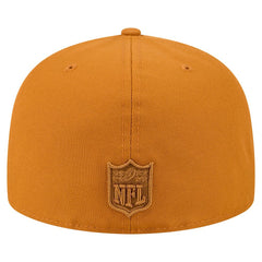 Pittsburgh Steelers New Era Color Pack A-Frame 59FIFTY Fitted Hat - Brown - NFL