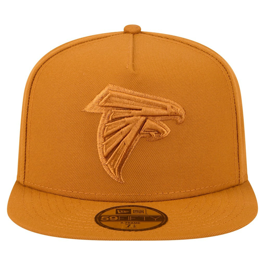 Atlanta Falcons New Era Color Pack A-Frame 59FIFTY Fitted Hat - Brown - NFL