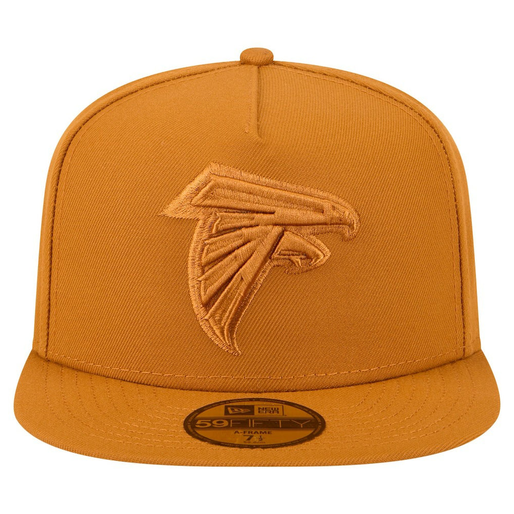 Atlanta Falcons New Era Color Pack A-Frame 59FIFTY Fitted Hat - Brown - NFL