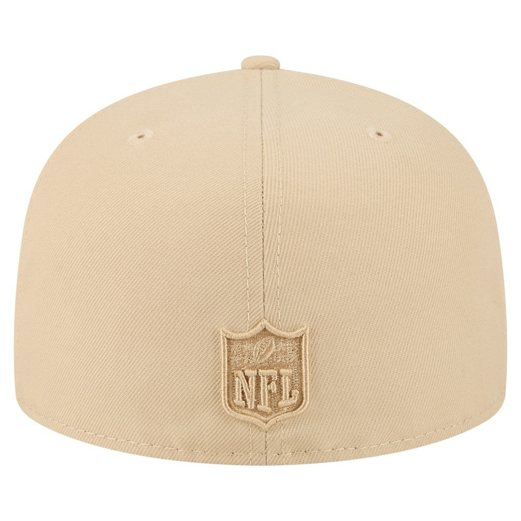 Los Angeles Rams New Era Color Pack A-Frame 59FIFTY Fitted Hat - Light Beige - NFL