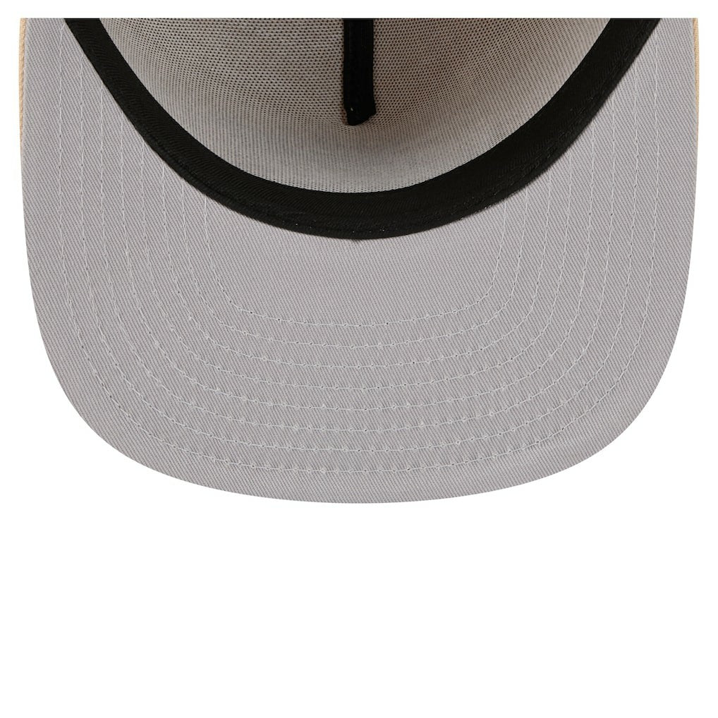 Miami Dolphins New Era Color Pack A-Frame 59FIFTY Fitted Hat - Light Beige - NFL