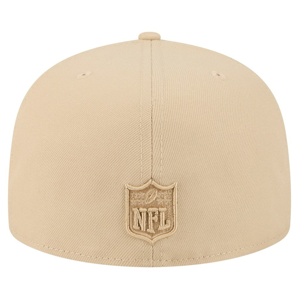 Minnesota Vikings New Era Color Pack A-Frame 59FIFTY Fitted Hat - Light Beige - NFL