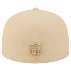 Minnesota Vikings New Era Color Pack A-Frame 59FIFTY Fitted Hat - Light Beige - NFL