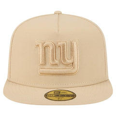 New York Giants New Era Color Pack A-Frame 59FIFTY Fitted Hat - Light Beige - NFL