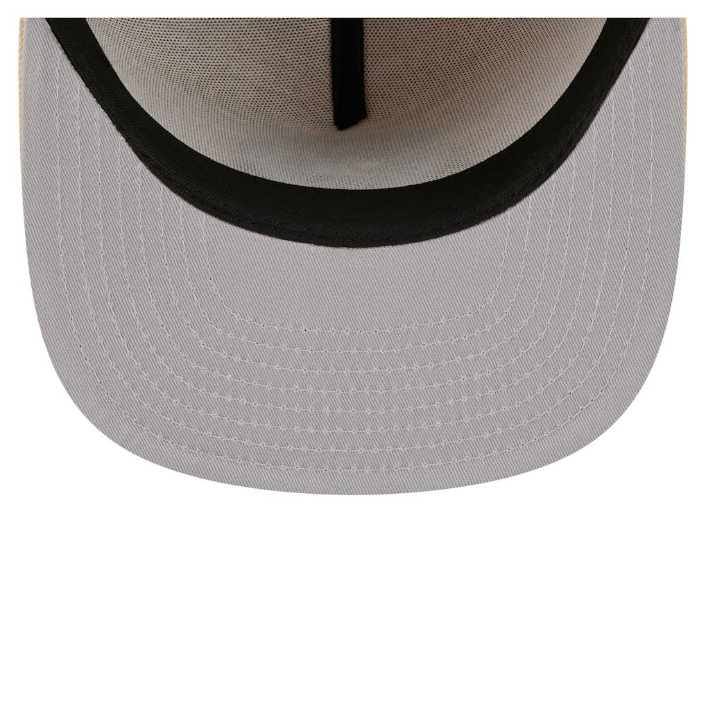 Pittsburgh Steelers New Era Color Pack A-Frame 59FIFTY Fitted Hat - Beige - NFL