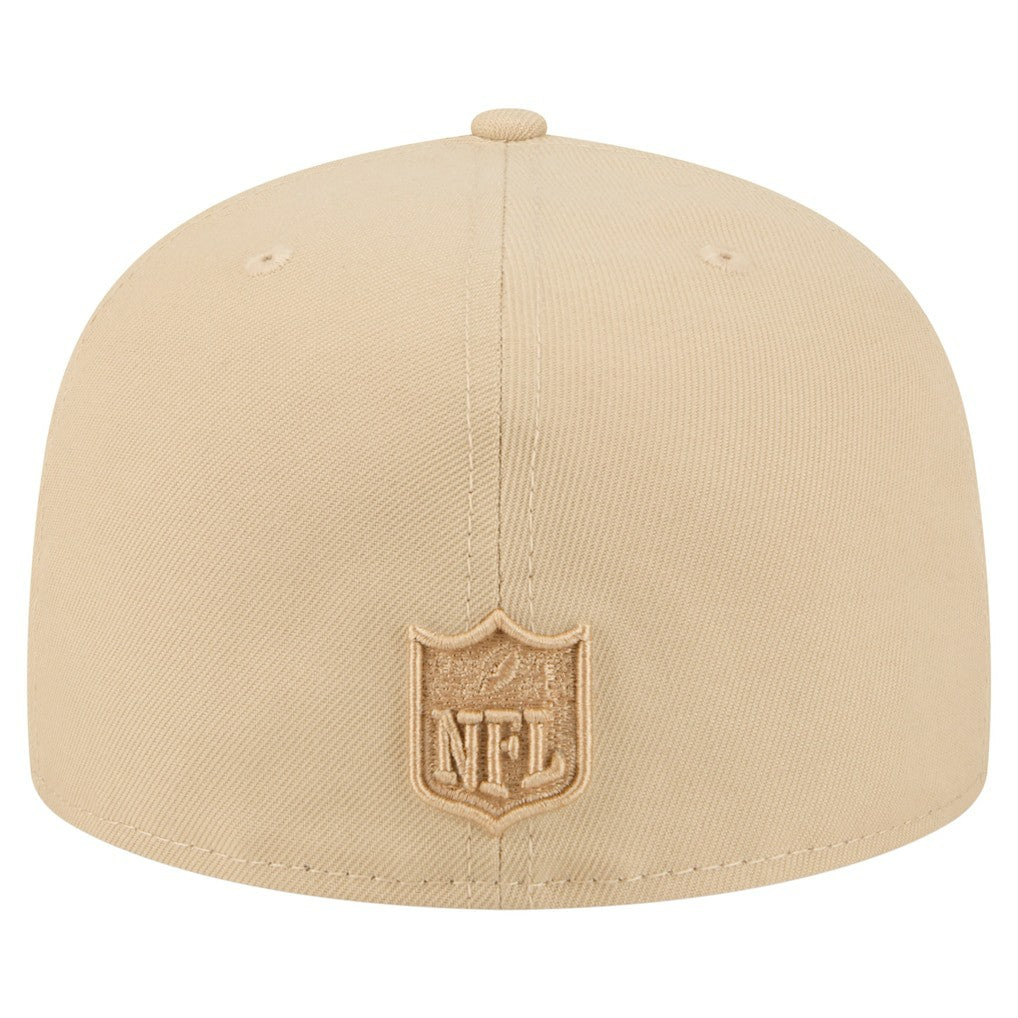Cleveland Browns New Era Color Pack A-Frame 59FIFTY Fitted Hat - Light Beige - NFL