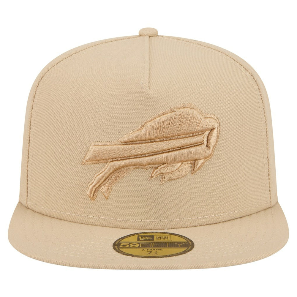 Buffalo Bills New Era Color Pack A-Frame 59FIFTY Fitted Hat - Light Beige - NFL