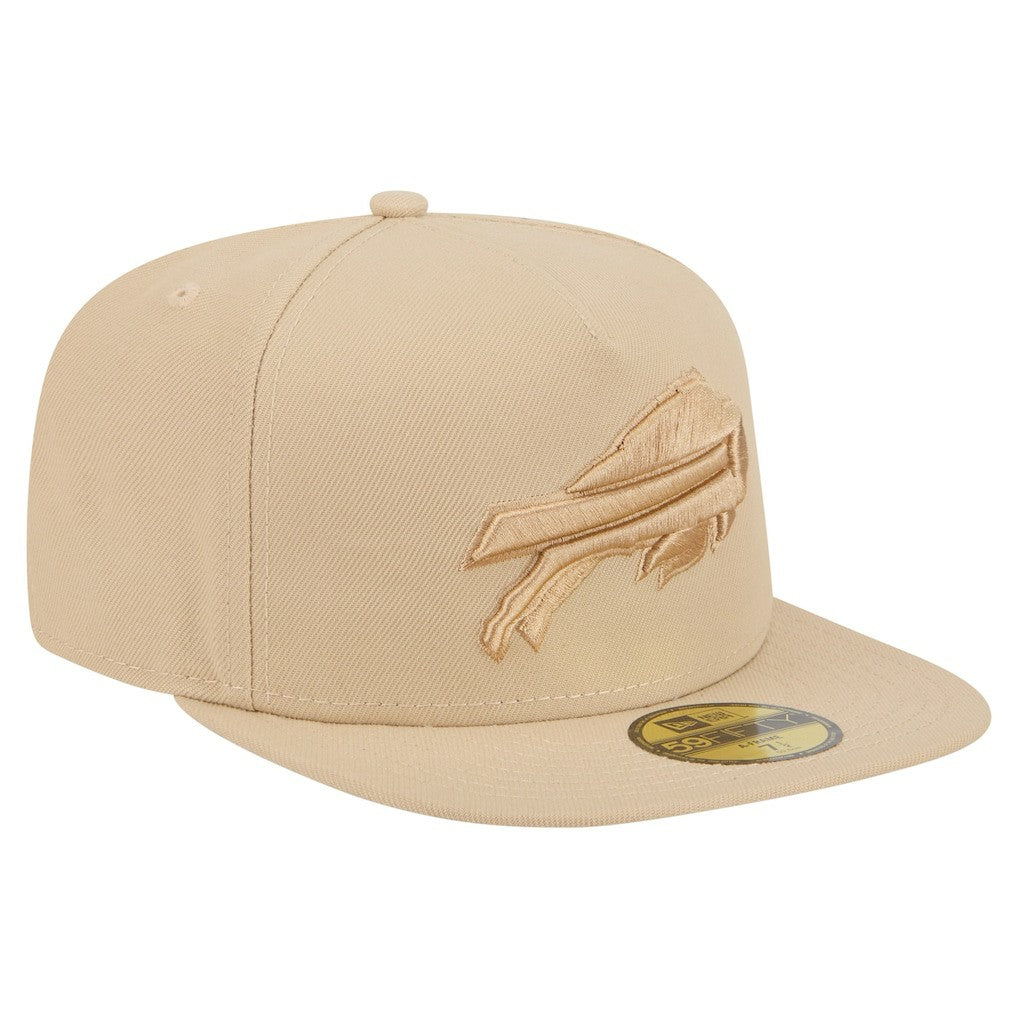 Buffalo Bills New Era Color Pack A-Frame 59FIFTY Fitted Hat - Light Beige - NFL
