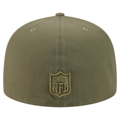 Miami Dolphins New Era Color Pack A-Frame 59FIFTY Fitted Hat - Olive - NFL