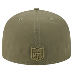 New York Jets New Era Color Pack A-Frame 59FIFTY Fitted Hat - Olive - NFL