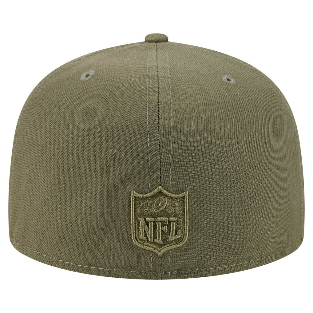 Cincinnati Bengals New Era Color Pack A-Frame 59FIFTY Fitted Hat - Olive - NFL