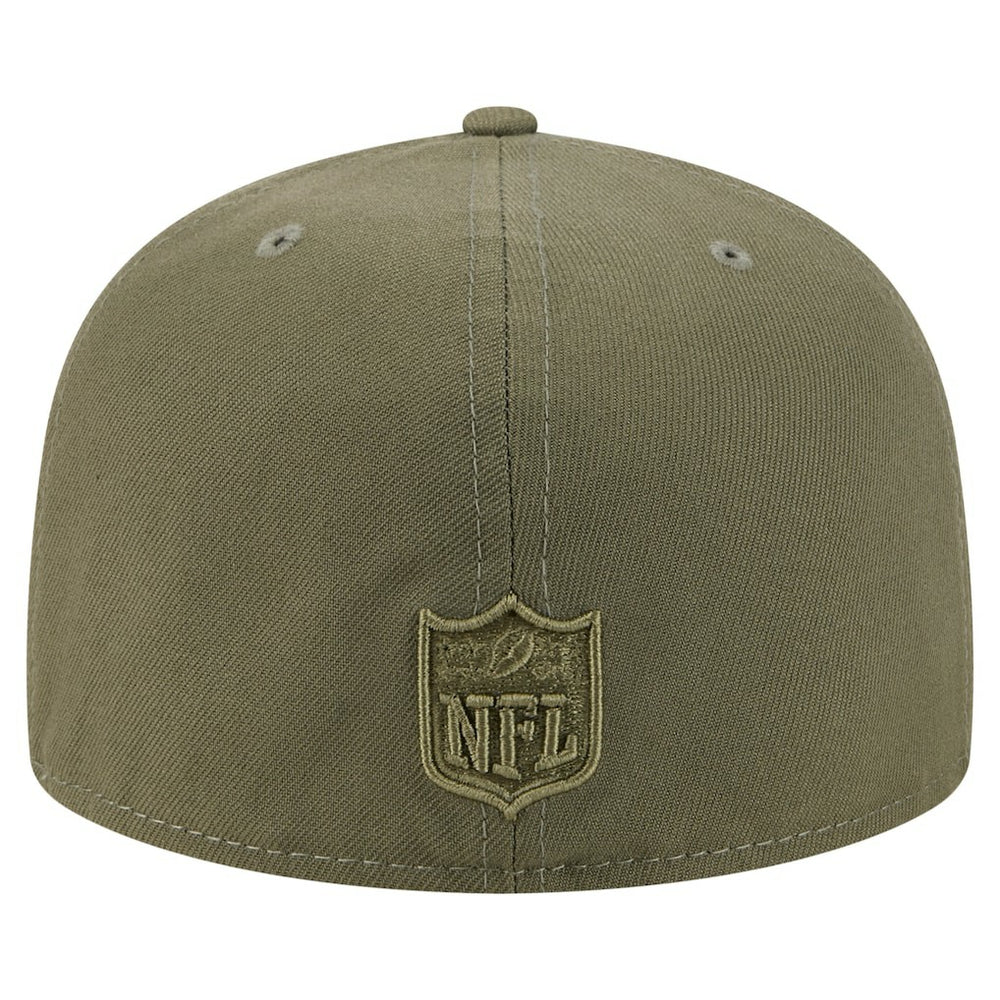 Cincinnati Bengals New Era Color Pack A-Frame 59FIFTY Fitted Hat - Olive - NFL