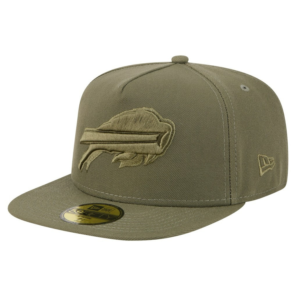 Buffalo Bills New Era Color Pack A-Frame 59FIFTY Fitted Hat - Olive - NFL