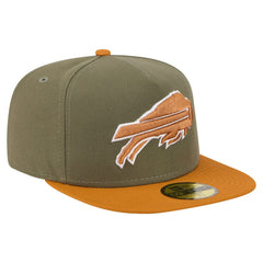 Buffalo Bills New Era Color Pack A-Frame 59FIFTY Fitted Hat - Olive/Brown - NFL