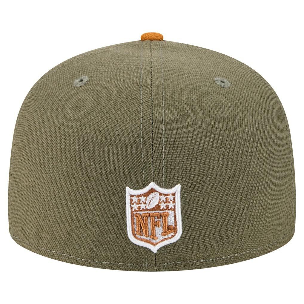Buffalo Bills New Era Color Pack A-Frame 59FIFTY Fitted Hat - Olive/Brown - NFL