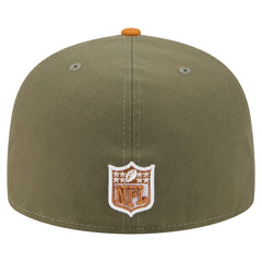 Green Bay Packers New Era Color Pack A-Frame 59FIFTY Fitted Hat - Olive/Brown - NFL