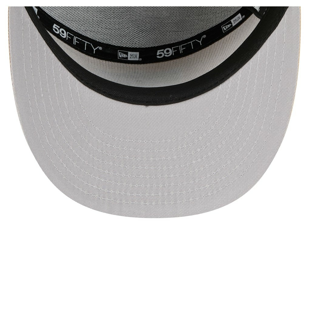 Washington Commanders New Era Two-Tone Color Pack Split Panel 59FIFTY Fitted Hat - Light Beige/Olive - NFL
