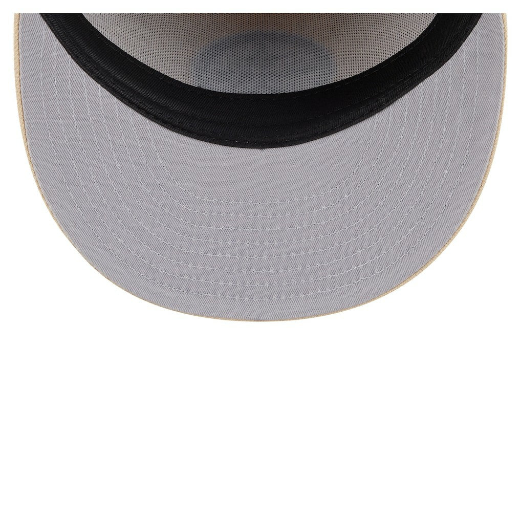 Pittsburgh Steelers New Era Two-Tone Color Pack Split Panel 59FIFTY Fitted Hat - Light Beige/Olive - NFL