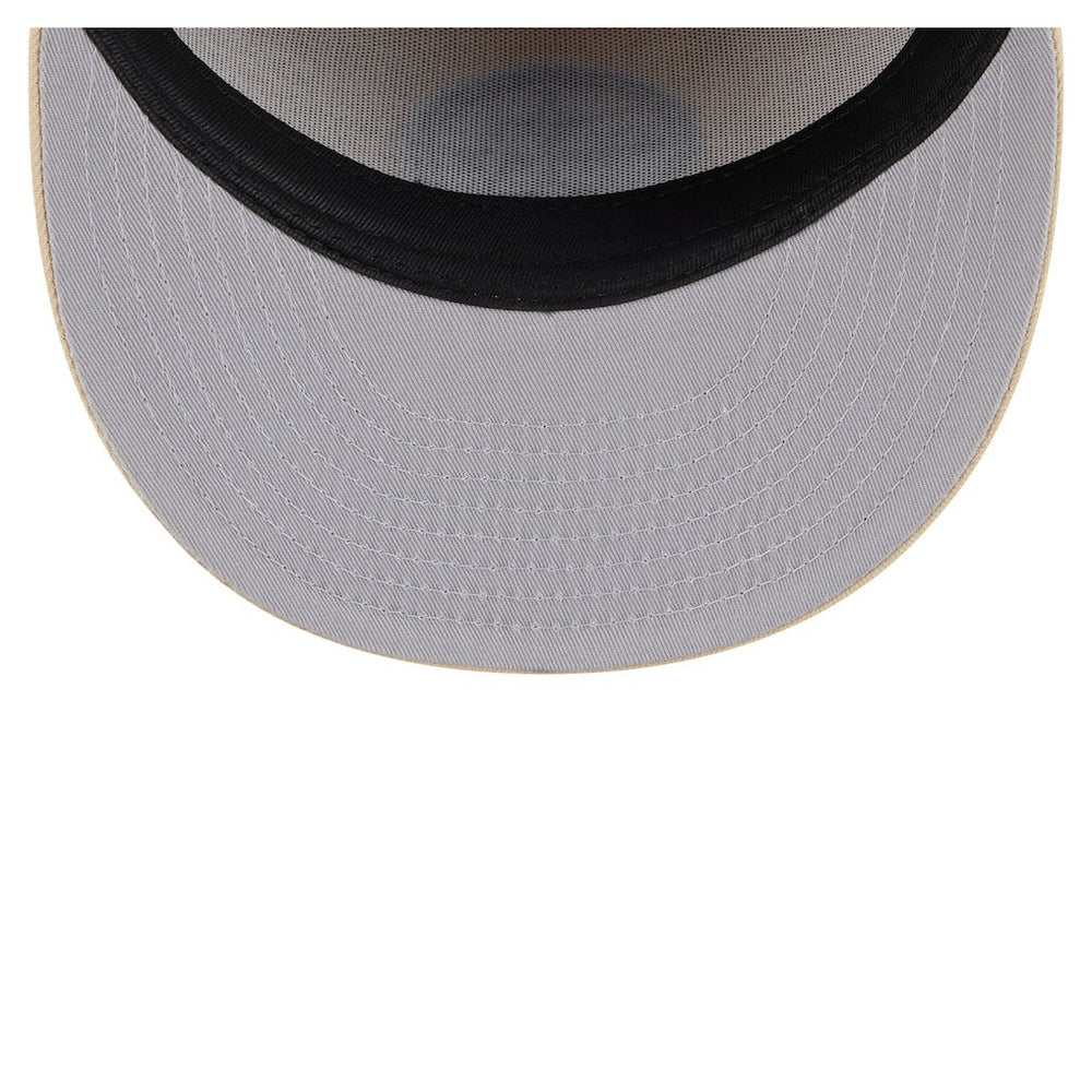 Pittsburgh Steelers New Era Two-Tone Color Pack Split Panel 59FIFTY Fitted Hat - Light Beige/Olive - NFL