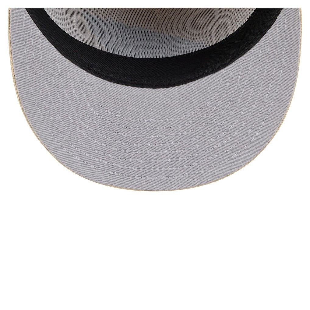 Philadelphia Eagles New Era Two-Tone Color Pack Split Panel 59FIFTY Fitted Hat - Light Beige/Olive - NFL