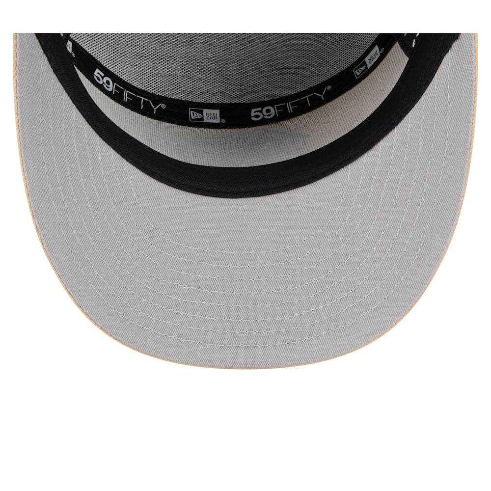 Atlanta Falcons New Era Color Pack Split Panel 59FIFTY Fitted Hat - Light Beige/Olive - NFL