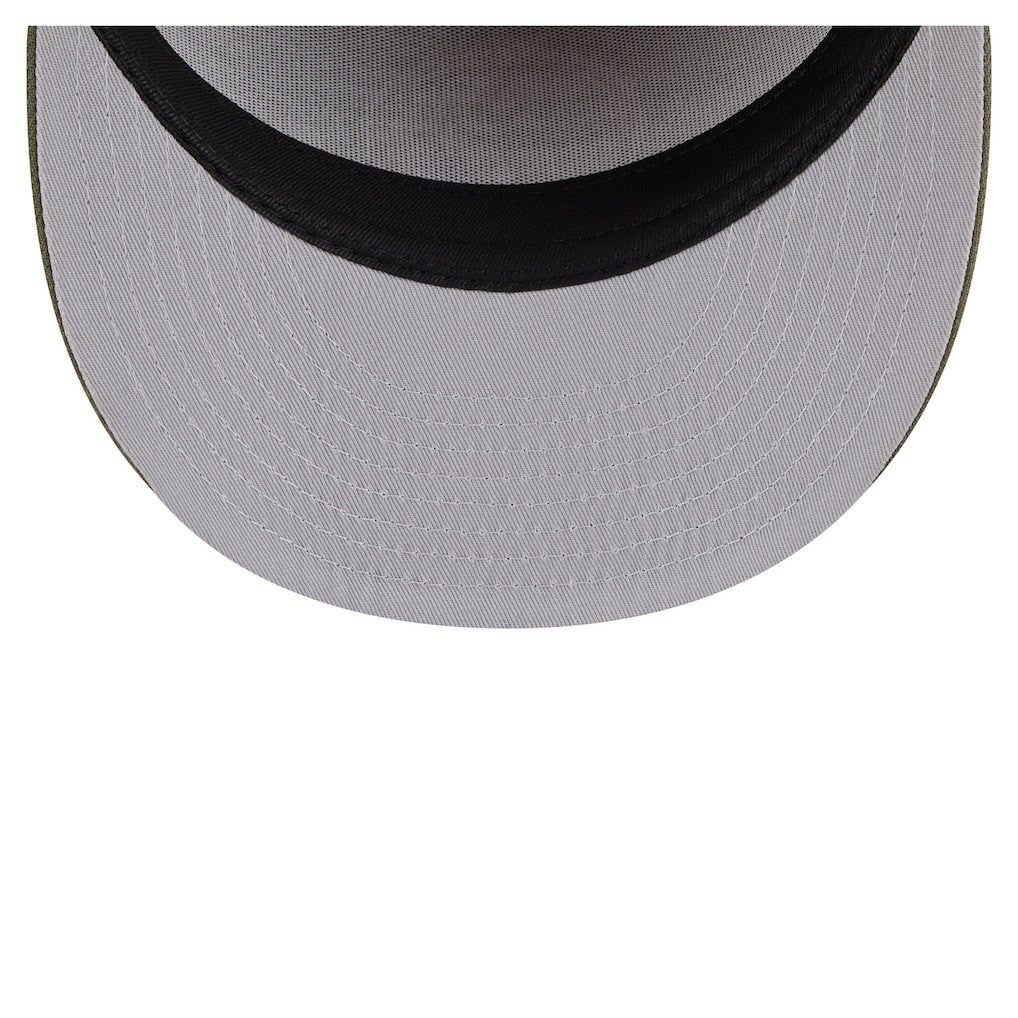 Pittsburgh Steelers New Era Two-Tone Color Pack Split Panel 59FIFTY Fitted Hat - Olive/Brown - NFL