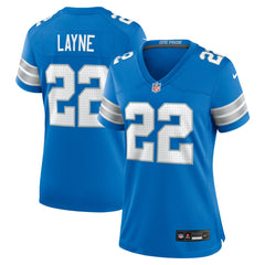 Bobby Layne Detroit Lions Women's Retired Player Game Jersey - Blue - Nike