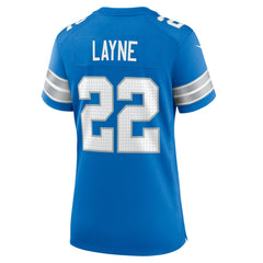 Bobby Layne Detroit Lions Women's Retired Player Game Jersey - Blue - Nike