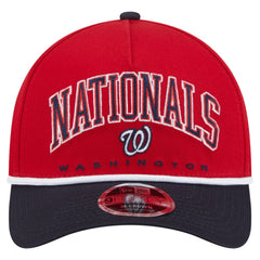 Washington Nationals New Era Arch 9FORTY A-Frame M-Crown Adjustable Hat for sale
