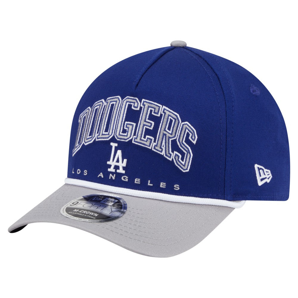 Los Angeles Dodgers New Era Arch 9FORTY A-Frame M-Crown Adjustable Hat Sale
