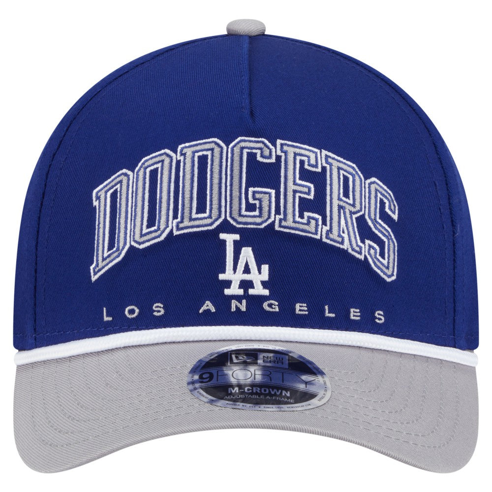 Los Angeles Dodgers New Era Arch 9FORTY A-Frame M-Crown Adjustable Hat Sale