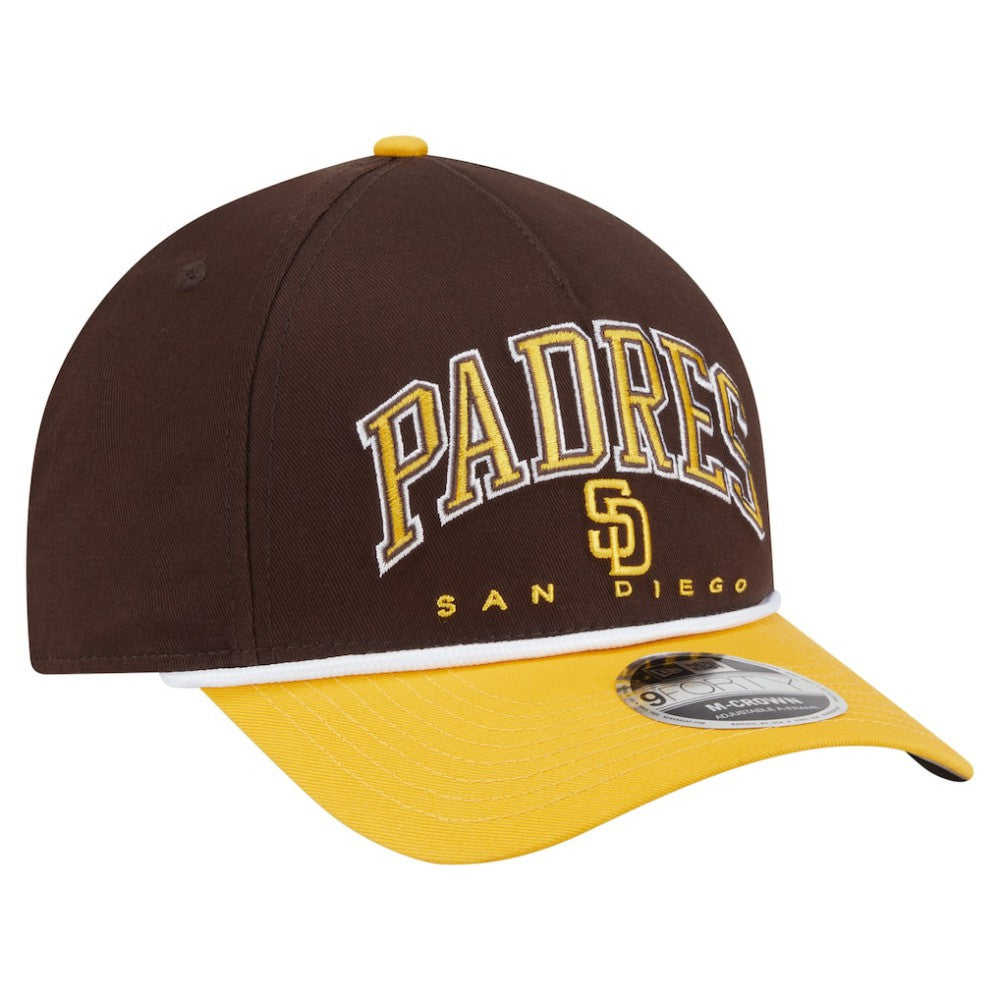 San Diego Padres New Era Arch 9FORTY A-Frame M-Crown Adjustable Hat Near Me