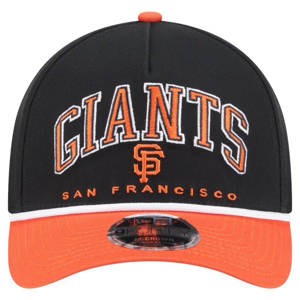 San Francisco Giants New Era Arch 9FORTY A-Frame M-Crown Adjustable Hat Discount