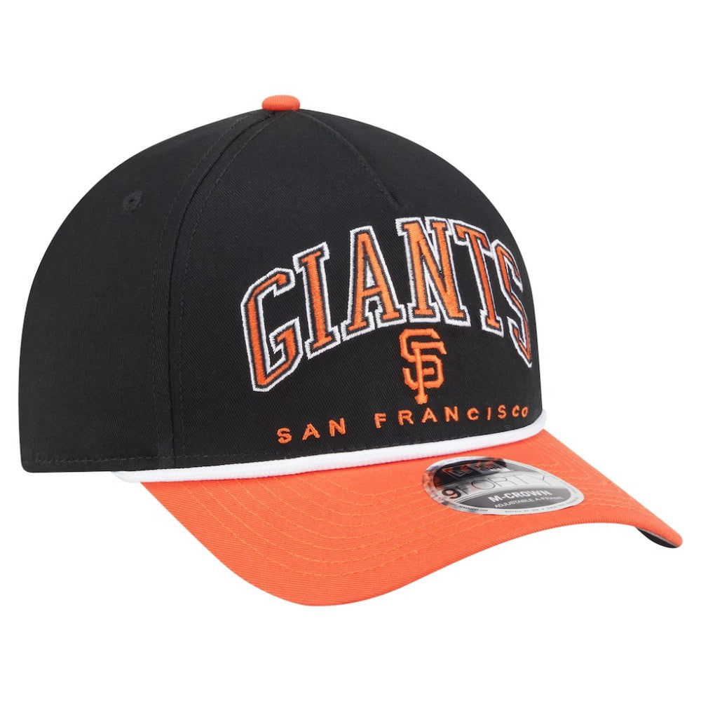 San Francisco Giants New Era Arch 9FORTY A-Frame M-Crown Adjustable Hat Discount