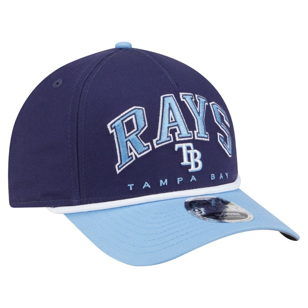 Tampa Bay Rays New Era Arch 9FORTY A-Frame M-Crown Adjustable Hat Online